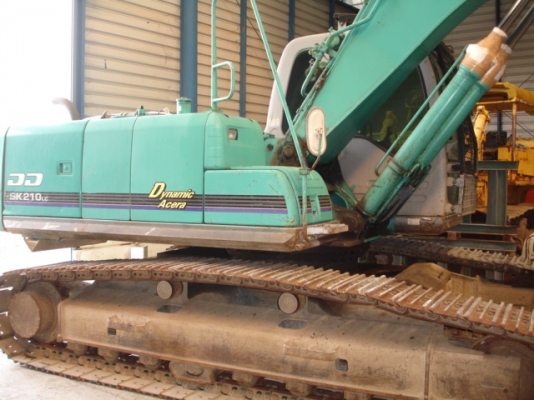 ถึงไทยแล้ว KOBELCO SK210LC-6E YQ08 ปี 2003 สภาพสวย ราคาไม่แพงครับ