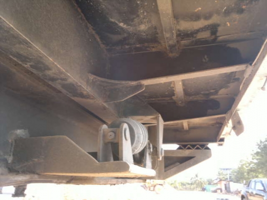 ขายหางเซมิดั้ม 3 เพลา กระบะเหล้ก ยาว 9.50 เมตร อู่.เอส ที สภาพสวย ทะเบียนพร้อม