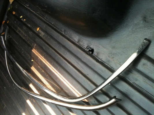 ขอบบังโคลนสแตนเลส