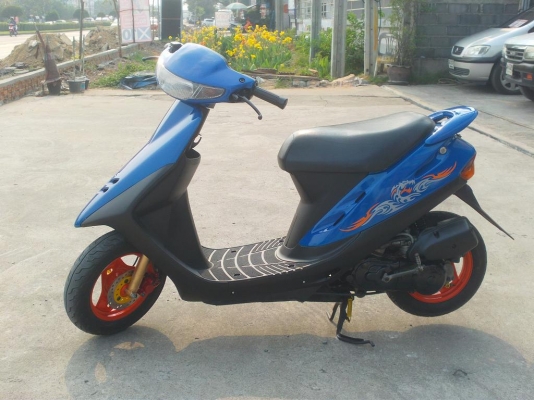 รถป๊อป honda dio af27 ดิสต์หน้า เครื่องฟิตใหม่ ชุดสีใหม่ ระบบไฟติดทุกดวง