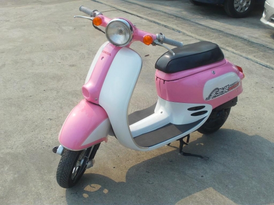 รถป๊อป honda giorno เครื่องเดิมๆ ญี่ปุ่น  ชุดสีใหม่ ระบบไฟติดทุกดวง (ยินดีรับบัตร เครดิต VISA MASTER กสิกรไทย ไม่มีชาร์ต)
