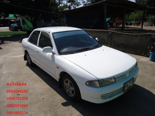 ขาย mitsubishi lancer Ecar สีขาวสวย ตัวประกอบนอก ราคา 95,000 บาท ++++++++++