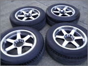 แม็ก 18 TE37 JAPAN 6รู กระบะ เบามาก + ยางใหญ่ *** 15500