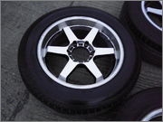 แม็ก 18 TE37 JAPAN 6รู กระบะ เบามาก + ยางใหญ่ *** 15500