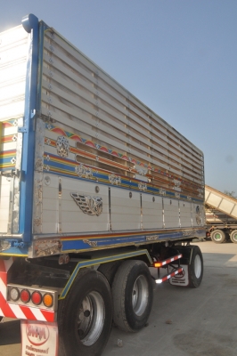 ขาย ลูกพ่วงดั้มเกษตร  3 เพลา 3 มิตร