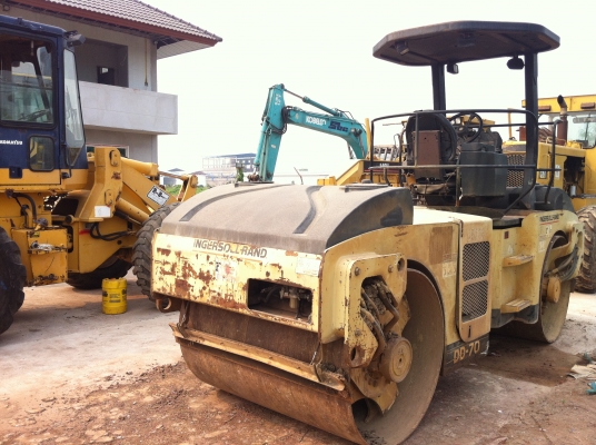 ขายรถบด 7 ตัน INGERSOLL RAND DD70 รถนอกสวย ไม่เคยใช้งานในไทย