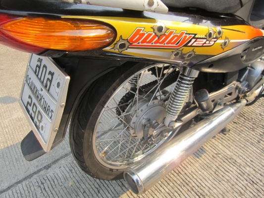 ขายด่วน ถูกๆ BUDDY125ปี53สตาทมือเครื่องดีชุดโอนครบ