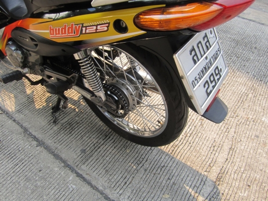 ขายด่วน ถูกๆ BUDDY125ปี53สตาทมือเครื่องดีชุดโอนครบ