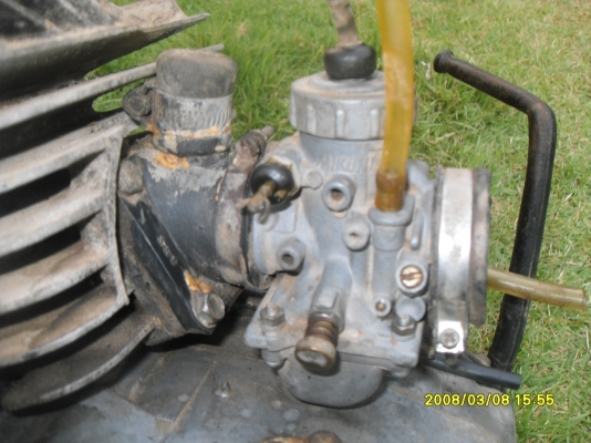 ขายเครื่องdt125คันเกียร์+คันสตาร์ท+แกนสเตอร์ไม่เชื่อม พร้อมคาร์บูแท้