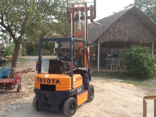 รถยกToyota 5fgl10 สภาพดีพร้อมใช้ราคาไม่แพง นำเข้าจากญี่ปุ่น