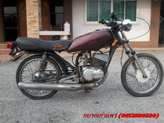 ขาย RXS135 ทะเบียนพร้อมชุดโอนเครื่องดีสตาร์ทติดง่ายแต่งเป็น RXK135 เหมาะกับนักปั้น ขาย 6500 บาท