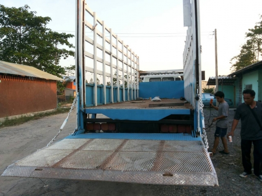 รถบรรทุก 6 ล้อใหญ่ HINO รุ่น FF3HPKA ปี 2541 มีลิฟท์หลัง เบรคทิฟฟี่ ยาง 7.2 ม.ราคา 580,000 บ.รถอยู่สระบุรี