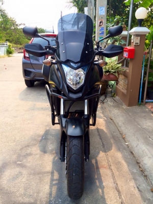 นาทีทอง cb500x โฉมใหม่ ปี 2015 วิ่ง 2000โล แต่งล้น