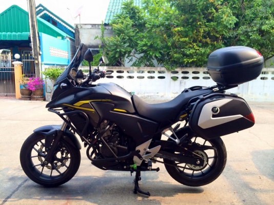นาทีทอง cb500x โฉมใหม่ ปี 2015 วิ่ง 2000โล แต่งล้น