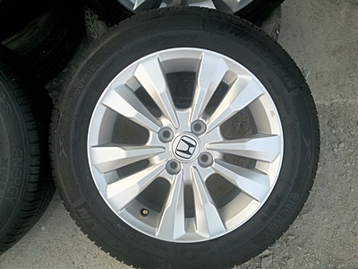 ขายล้อแม็กHONDA CITYขอบ15 ยางปี 13   4 ล้อ