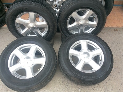 ขายล้อแม็กISUZU All New ขอบ17ยาง255/65/17 ปี2813  4 ล้อ