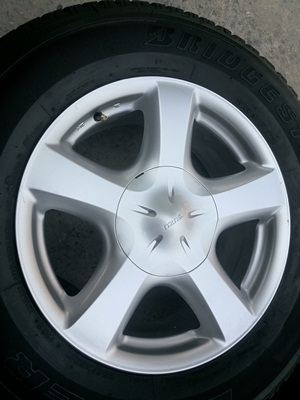 ขายล้อแม็กISUZU All New ขอบ17ยาง255/65/17 ปี2813  4 ล้อ