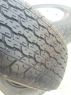 ขายล้อแม็กISUZU ขอบ15 พร้อมยาง255/70/15 4 ล้อ ขายล้อแม็กISUZU ขอบ15 พร้อมยาง255/70/15 4 ล้อ