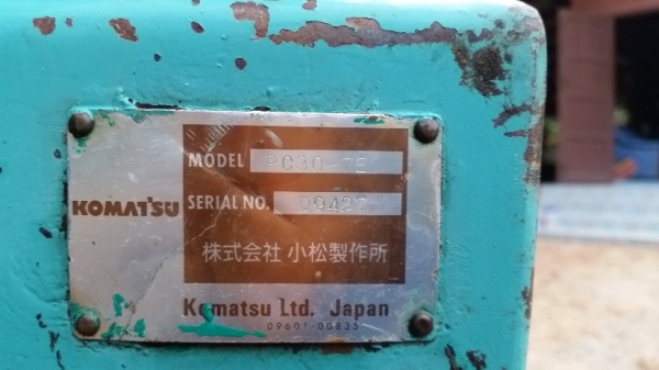 ขายรถขุดเล็ก แมคโครเล็ก komatsu pc30-7 สภาพพร้อมใช้ ขายรถขุดเล็ก แมคโครเล็ก komatsu pc30-7 สภาพพร้อมใช้