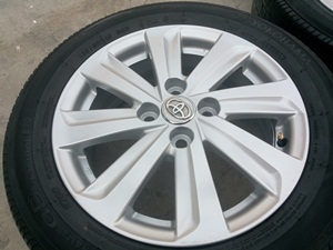 ขายล้อแม็กTOYOTA New VIOS ยางYOKOHAMA ปี13 4 ล้อ
