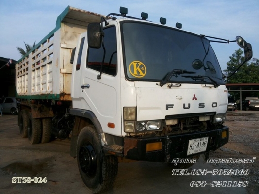 ขายด่วน  10 ล้อ MITSUBISHI FUSO 627 EURO-2 ปี 51 2 เพลา ดั้ม มือเดียวเดิมๆ ออกป้ายแดง สภาพสวย พร้อมใช้งาน ราคาสุดคุ้ม