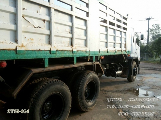 ขายด่วน  10 ล้อ MITSUBISHI FUSO 627 EURO-2 ปี 51 2 เพลา ดั้ม มือเดียวเดิมๆ ออกป้ายแดง สภาพสวย พร้อมใช้งาน ราคาสุดคุ้ม
