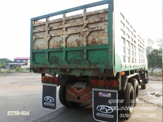 ขายด่วน  10 ล้อ MITSUBISHI FUSO 627 EURO-2 ปี 51 2 เพลา ดั้ม มือเดียวเดิมๆ ออกป้ายแดง สภาพสวย พร้อมใช้งาน ราคาสุดคุ้ม