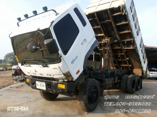 ขายด่วน  10 ล้อ MITSUBISHI FUSO 627 EURO-2 ปี 51 2 เพลา ดั้ม มือเดียวเดิมๆ ออกป้ายแดง สภาพสวย พร้อมใช้งาน ราคาสุดคุ้ม
