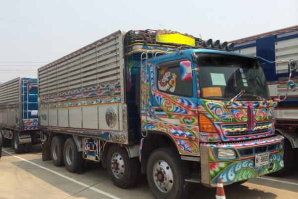 ขาย HINO 344 พ่วงแม่+ลูกดั๊ม กระบะเนียมอู่ CT รถปี 55