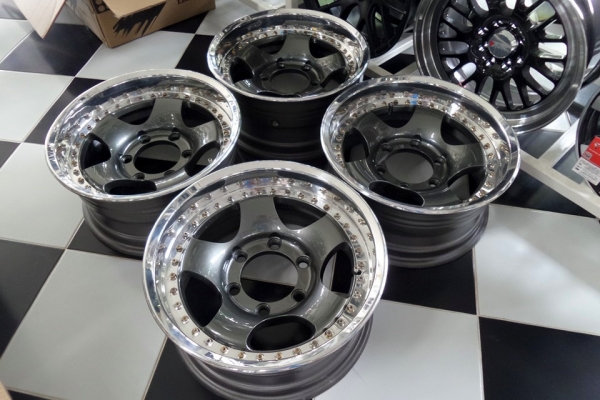 ล้อแท้japan แยก3ชิ้น 15x7 ออฟ0