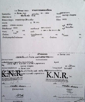 ขายด่วนน!! รถ 6 ล้อใหญ่ติดเครน 3 ตัน