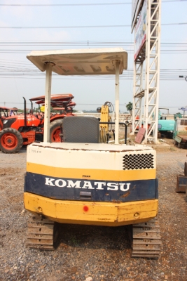 มี VDO komatsu pc15-2 เก่าญี่ปุ่น เครื่องแห้ง พร้อมใช้สุดๆ