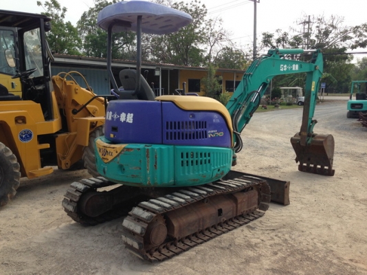แบคโฮเล็ก KOMATSU PC35MR-1 เก่าญี่ปุ่นแท้ แทรคเหล็ก สภาพสวยมาก