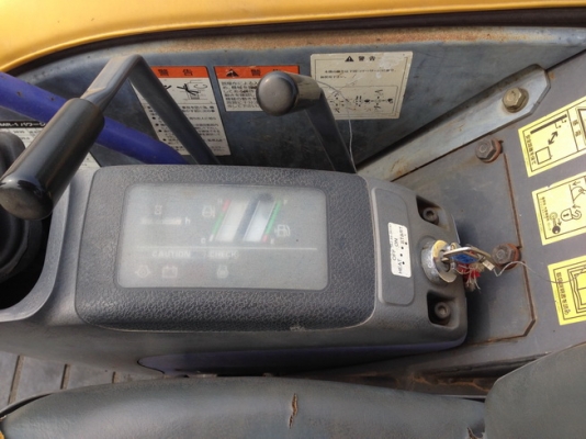 แบคโฮเล็ก KOMATSU PC35MR-1 เก่าญี่ปุ่นแท้ แทรคเหล็ก สภาพสวยมาก