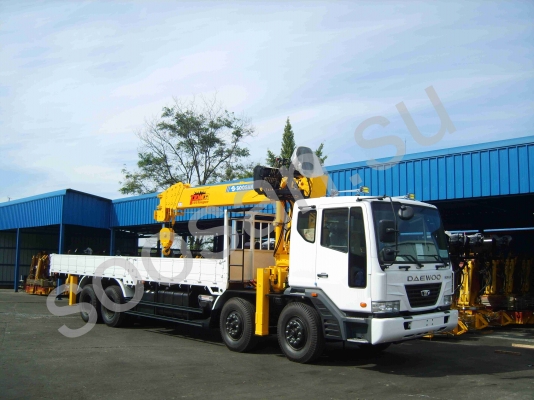 ขายถูกสุดๆเครนติดหลังรถบรรทุก TRUCK MOUNTED CRANE ยี่ห้อ SOOSAN รุ่น SCS ขนาด 2-5 ตัน ขายถูกสุดๆเครนติดหลังรถบรรทุก TRUCK MOUNTED CRANE ยี่ห้อ SOOSAN รุ่น SCS ขนาด 2-5 ตัน