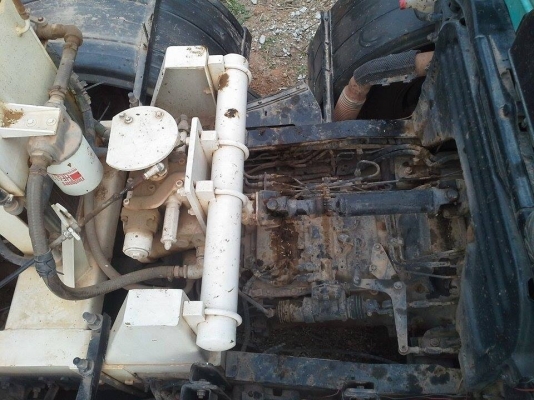 ขายรถโม่ปูน hino 8สูบ 390 แรงม้า หัวนอก 12ล้อ เหมือนใหม่ ราคา 1,500,000