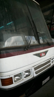 ขายกระดอง รถบัส HINO แอร์ 43 ที่นั่ง สภาพแจ่มแจ๋ว เอาไปต่อเติมได้หลากหลาย