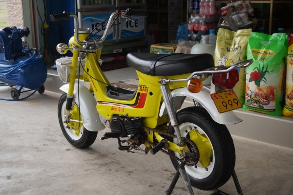 ขาย HONDA ชาลี เดิมสีสวย เครื่อง LIFAN 110 CC สภาพพร้อมใช้ เอกสารใบซื้อขาย ราคา 12900 บาท