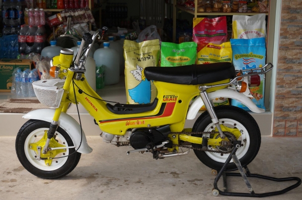 ขาย HONDA ชาลี เดิมสีสวย เครื่อง LIFAN 110 CC สภาพพร้อมใช้ เอกสารใบซื้อขาย ราคา 12900 บาท