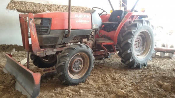 แทรคเตอร์ คูโบต้า L4508 พร้อมใบดันดินและโรตารี่