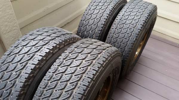 ล้อ te37 พร้อมยาง nitto 265/70 ขอบ16