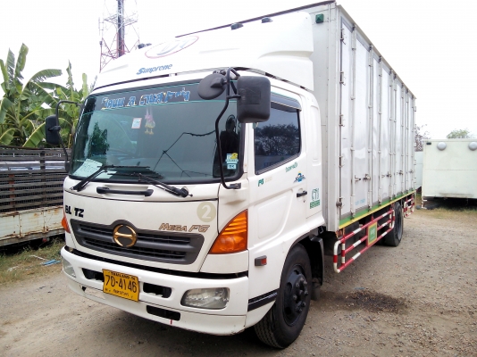 6 ล้อใหญ่  *Euro.2*  HINO  MEGA  FG1J  220 แรงม้า  *ยาว 7.20 ม.*  รถสวยเดิม+สภาพรถพร้อมใช้งาน * รถห้างแท้ * มีเล่มพร้อมโอน *