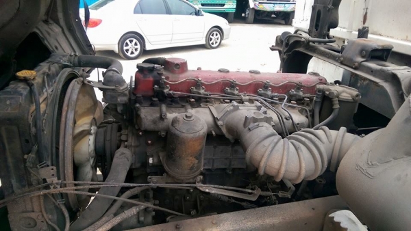 6ล้อ มิตซู เครื่อง 160 แรง ยาว 7.20 พื้นเรียบ พร้อมใช้งาน