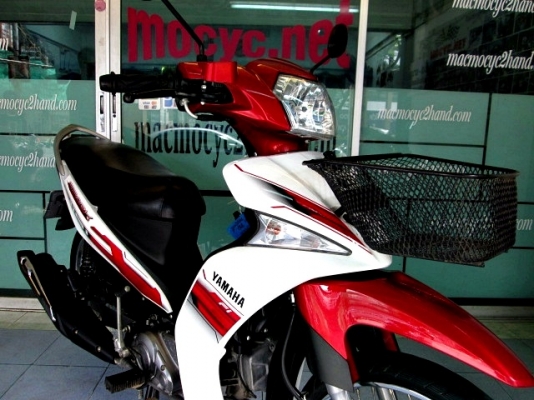 SPARK 115 i  สี ขาวแดง รถเดือน มกราคม ปี 57 ไมล์ 6 พันโล รถที่ประหยัดน้ำมันที่สุด แถม 2 รายการ 23900