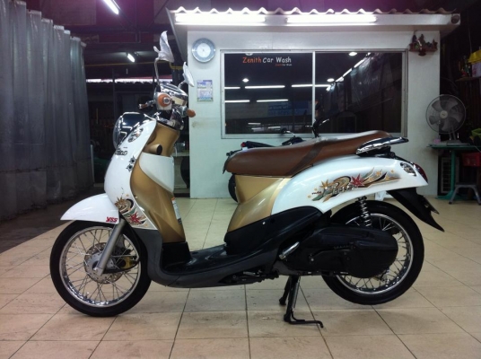 ขออนุญาติขาย Yamaha Fino 115cc. รุ่นท่ออาร์ม สีขาวมุก โอนให้ฟรีครับ ขออนุญาติขาย Yamaha Fino 115cc. รุ่นท่ออาร์ม สีขาวมุก โอนให้ฟรีครับ
