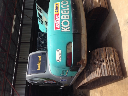 ขายรถแมคโคร kobelco sk120-5 super เครื่องดี ปั๊มดี ไฟฟ้าครบ ราคาต่อรองได้อีก