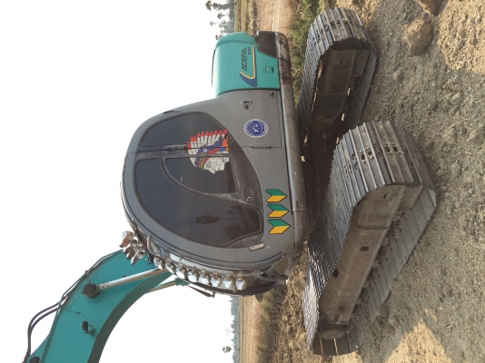 ขายรถแมคโคร kobelco sk120-5 super เครื่องดี ปั๊มดี ไฟฟ้าครบ ราคาต่อรองได้อีก