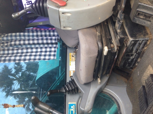 ขายรถแมคโคร kobelco sk120-5 super เครื่องดี ปั๊มดี ไฟฟ้าครบ ราคาต่อรองได้อีก