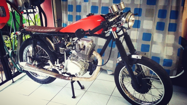 ขายCafe 150cc. ทะเบียนเต็มพร้อมโอน
