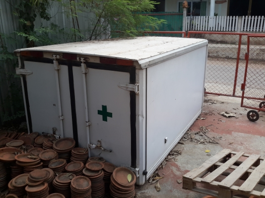 ตู้ทึบ ประตู เปิด2บาน ใส่วิโก้ หัวเดียว กันฝนได้